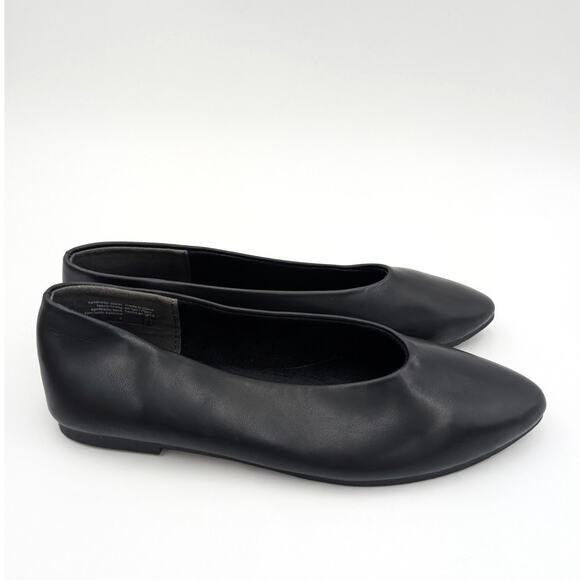 Seychelles Dreamer Pointed Toe Flat Shoes Slip-On Women's Black Size US7 EU38 - Picture 4 of 10